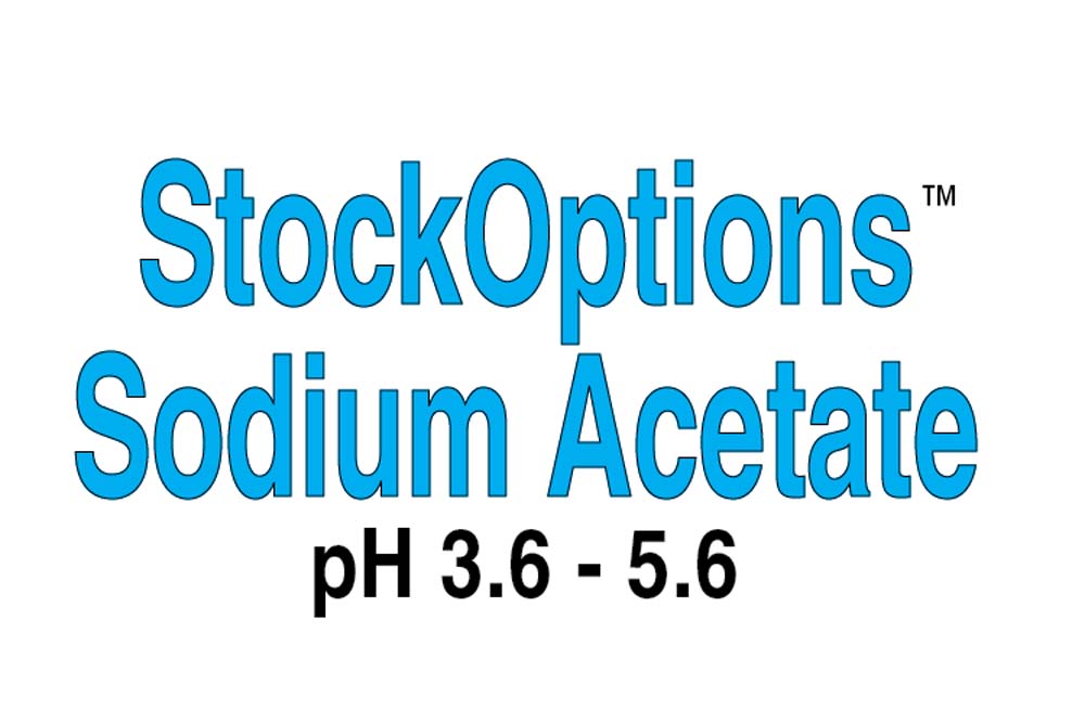 Individual StockOptions Sodium Acetate Reagents