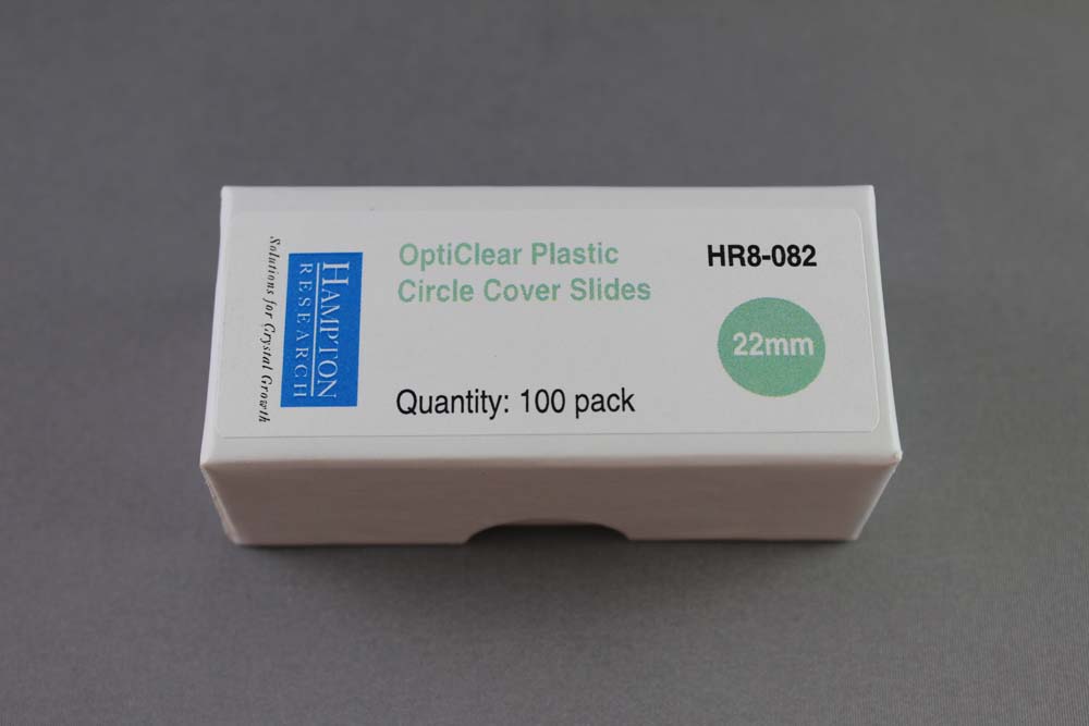 OptiClear Plastic Cover Slides